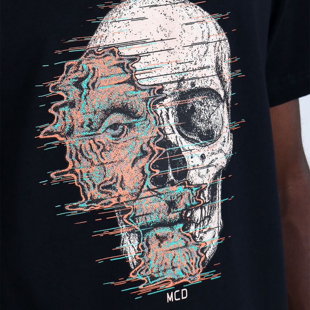 Camiseta Regular Mcd Glitch