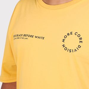 Camiseta Oversized Mcd Black Before White