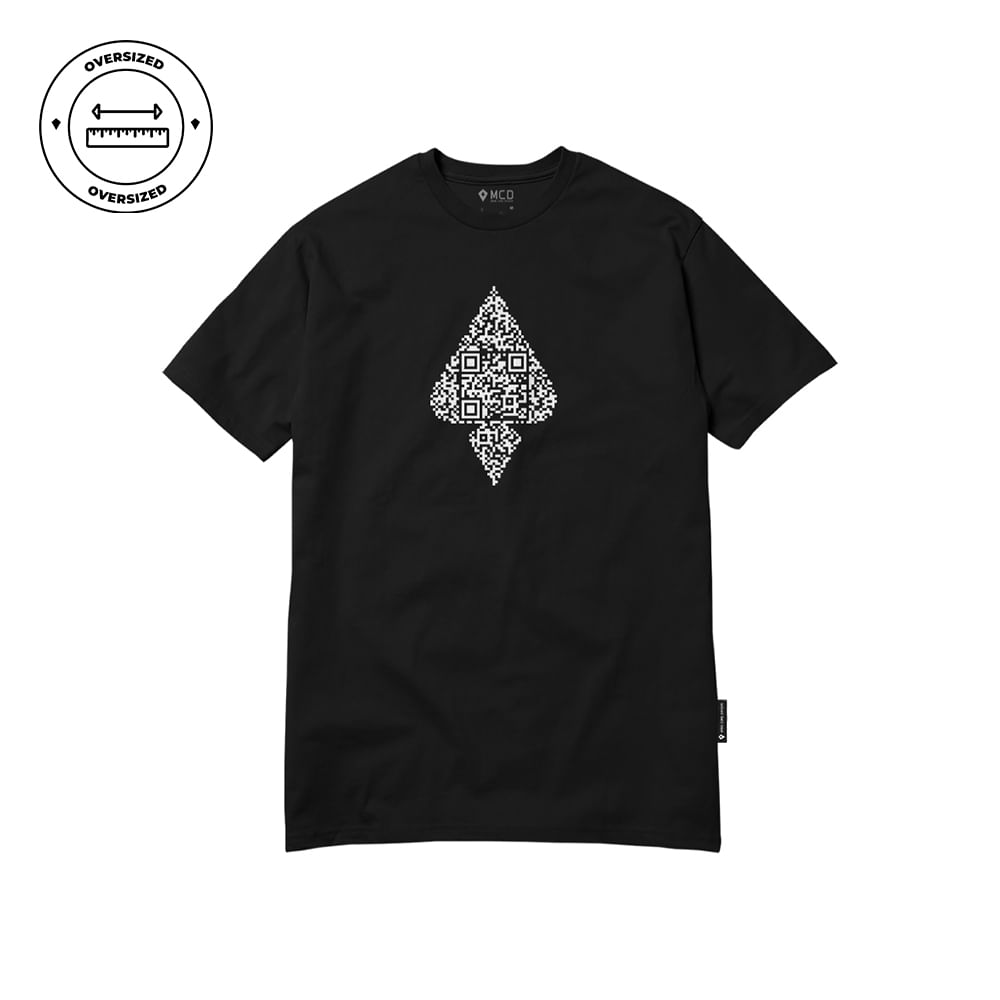 Camiseta Oversize MCD Espada QR Core