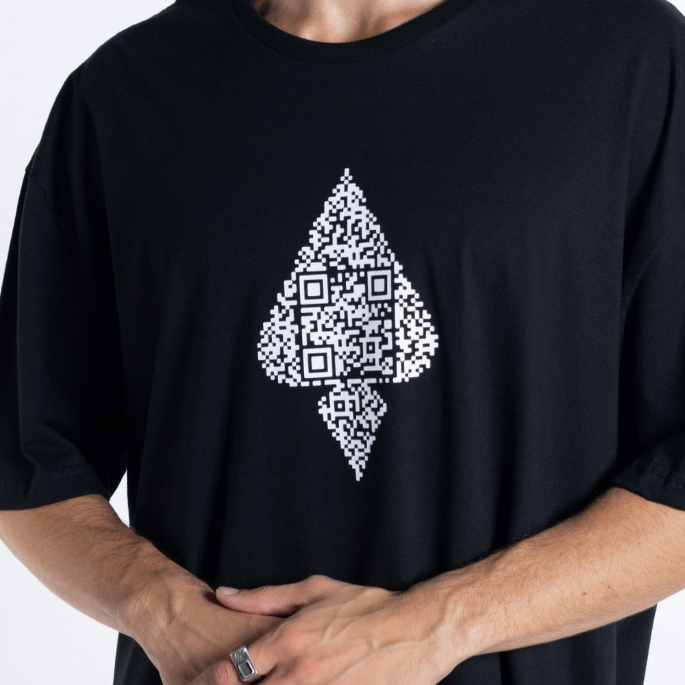 Camiseta Oversize MCD Espada QR Core