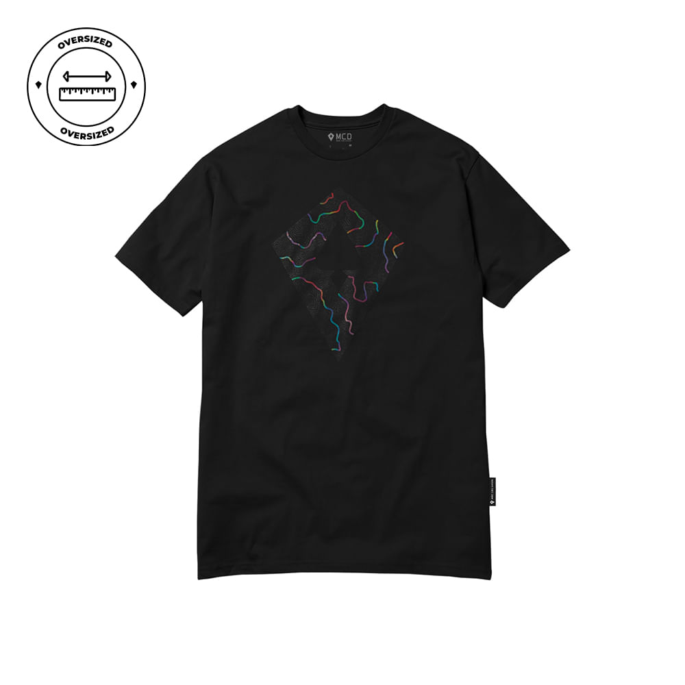 Camiseta Oversize MCD Pipa Neon