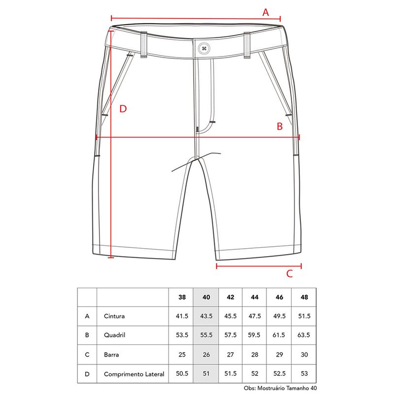 Shorts Elástico Lost Lightning