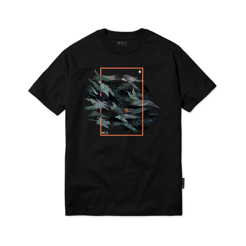 Camiseta Regular MCD Camuflado Quadrado