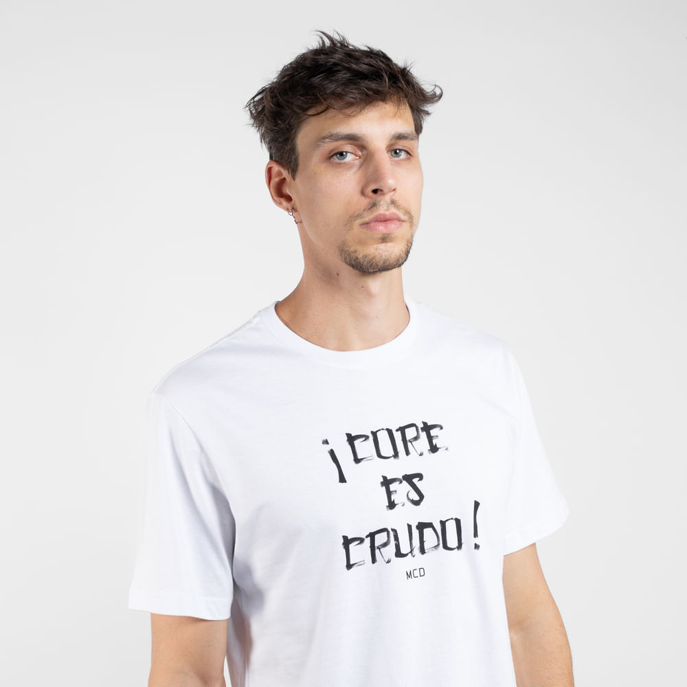 Camiseta Regular MCD Core Es Crudo