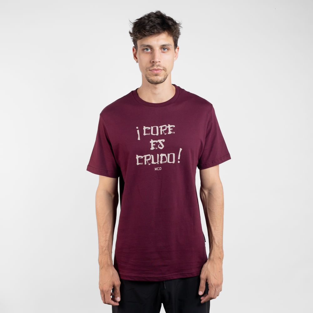 Camiseta Regular MCD Core Es Crudo
