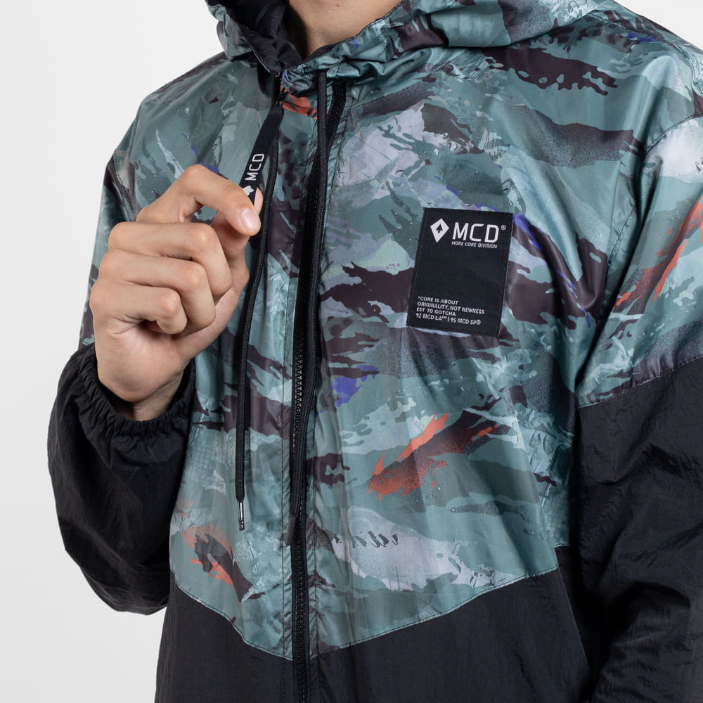 Jaqueta Windbreaker MCD Camo
