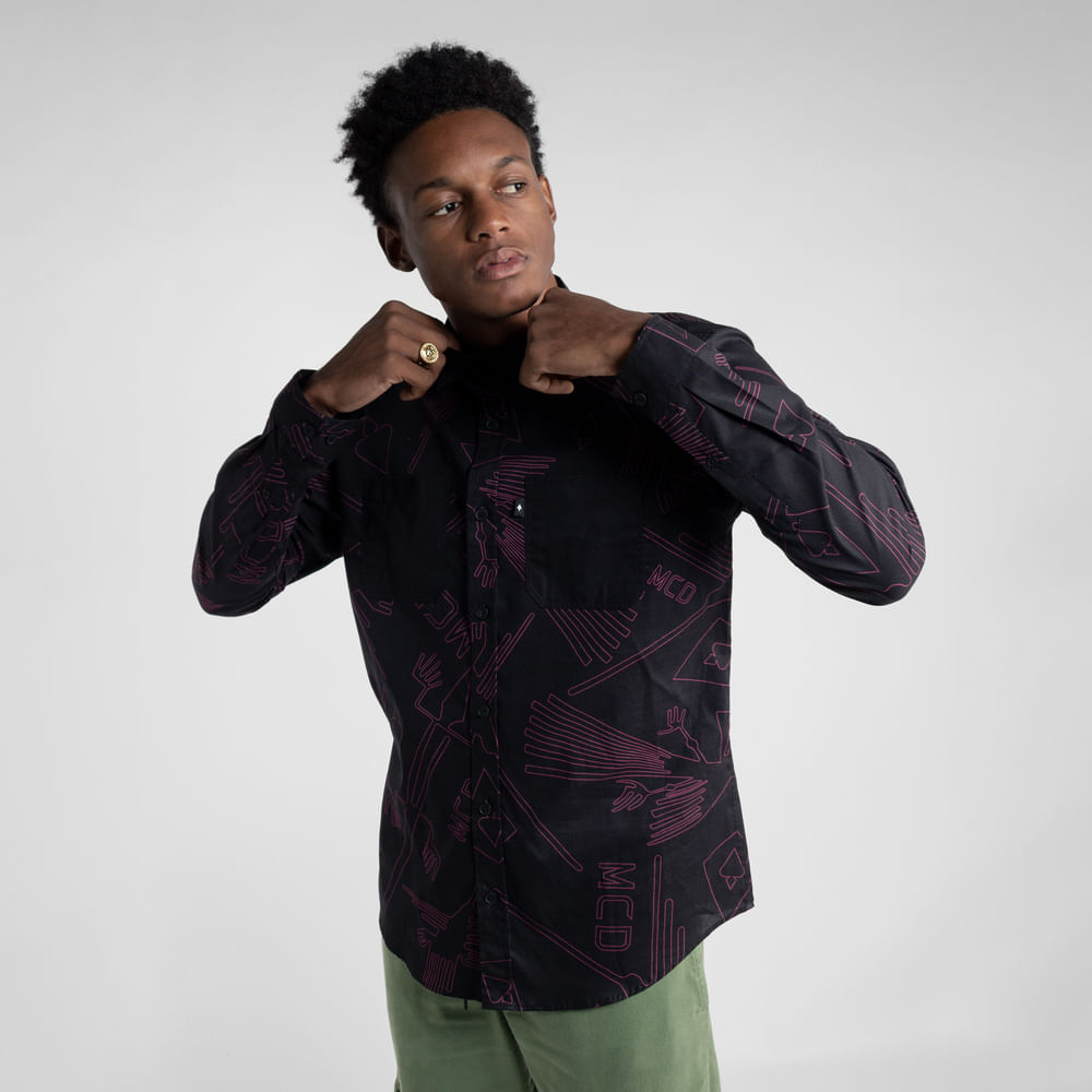 Camisa Manga Longa Regular MCD Nazca