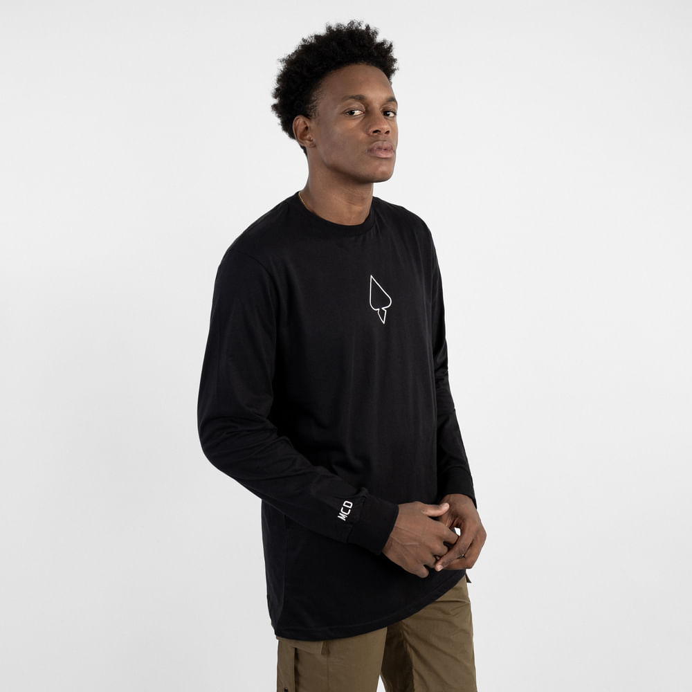 Camiseta Regular Manga Longa MCD Classic