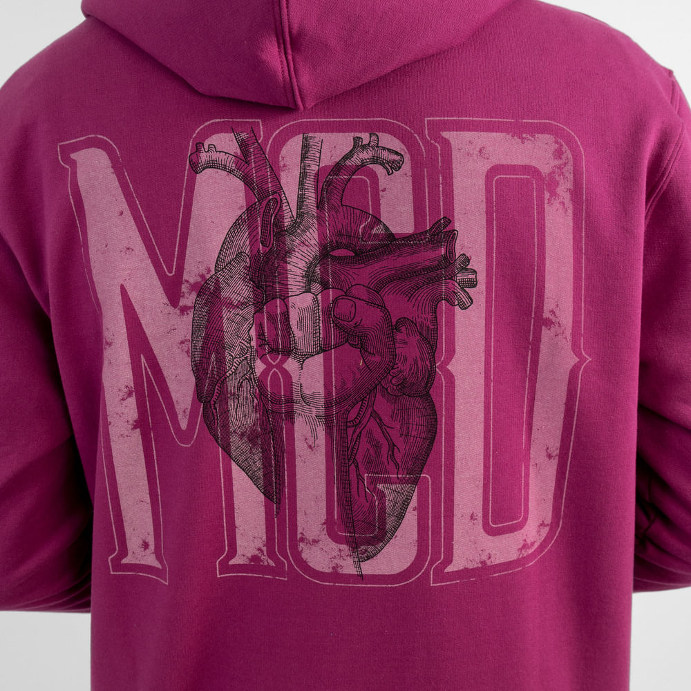 Moletom Canguru Aberto Corazon Mcd
