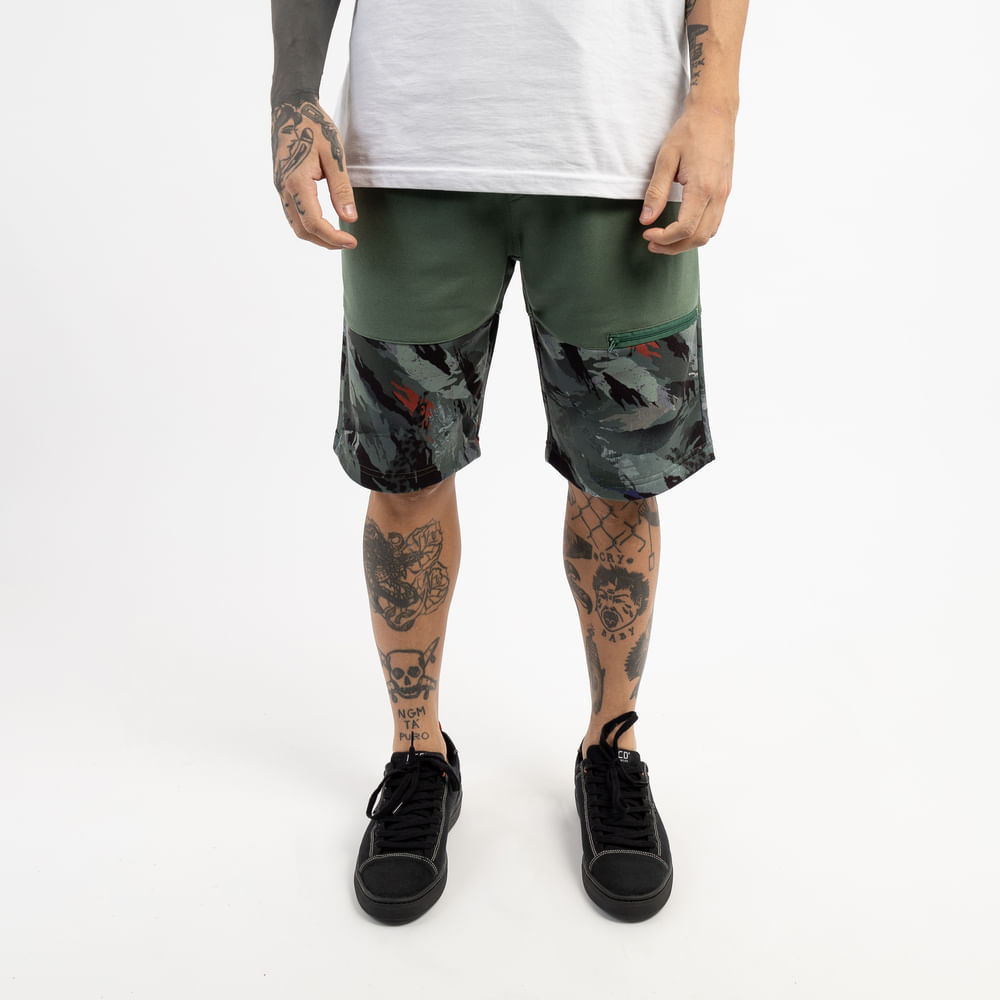 Bermuda Moletom MCD Camo