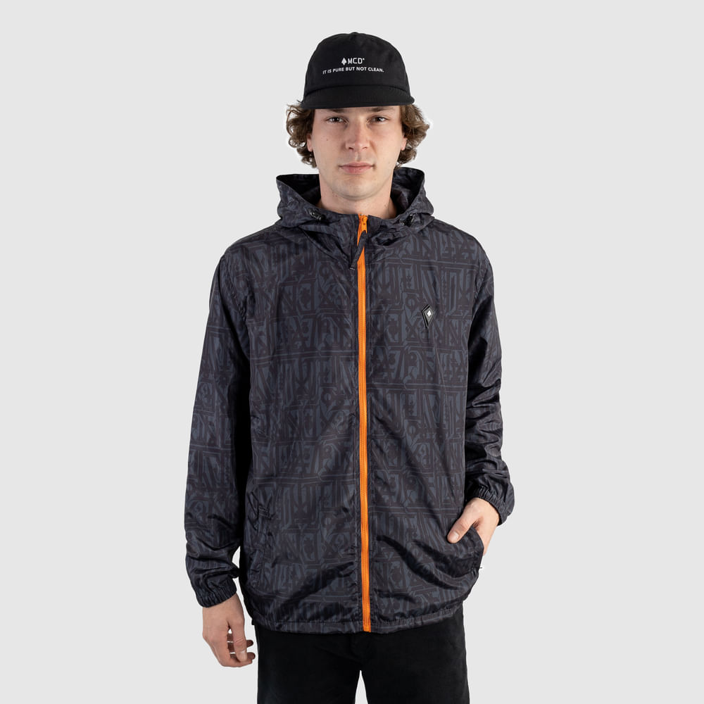 Jaqueta Windbreaker Mcd Calligraffiti