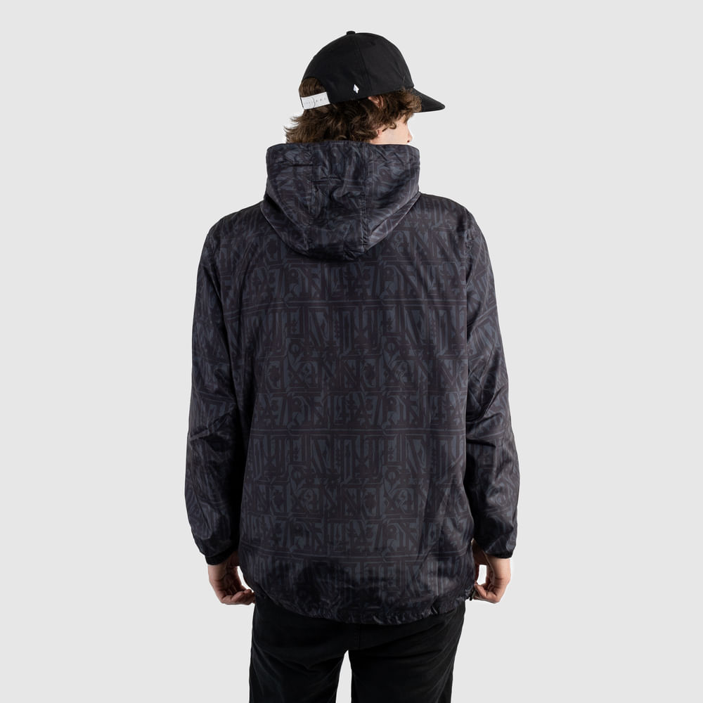 Jaqueta Windbreaker Mcd Calligraffiti