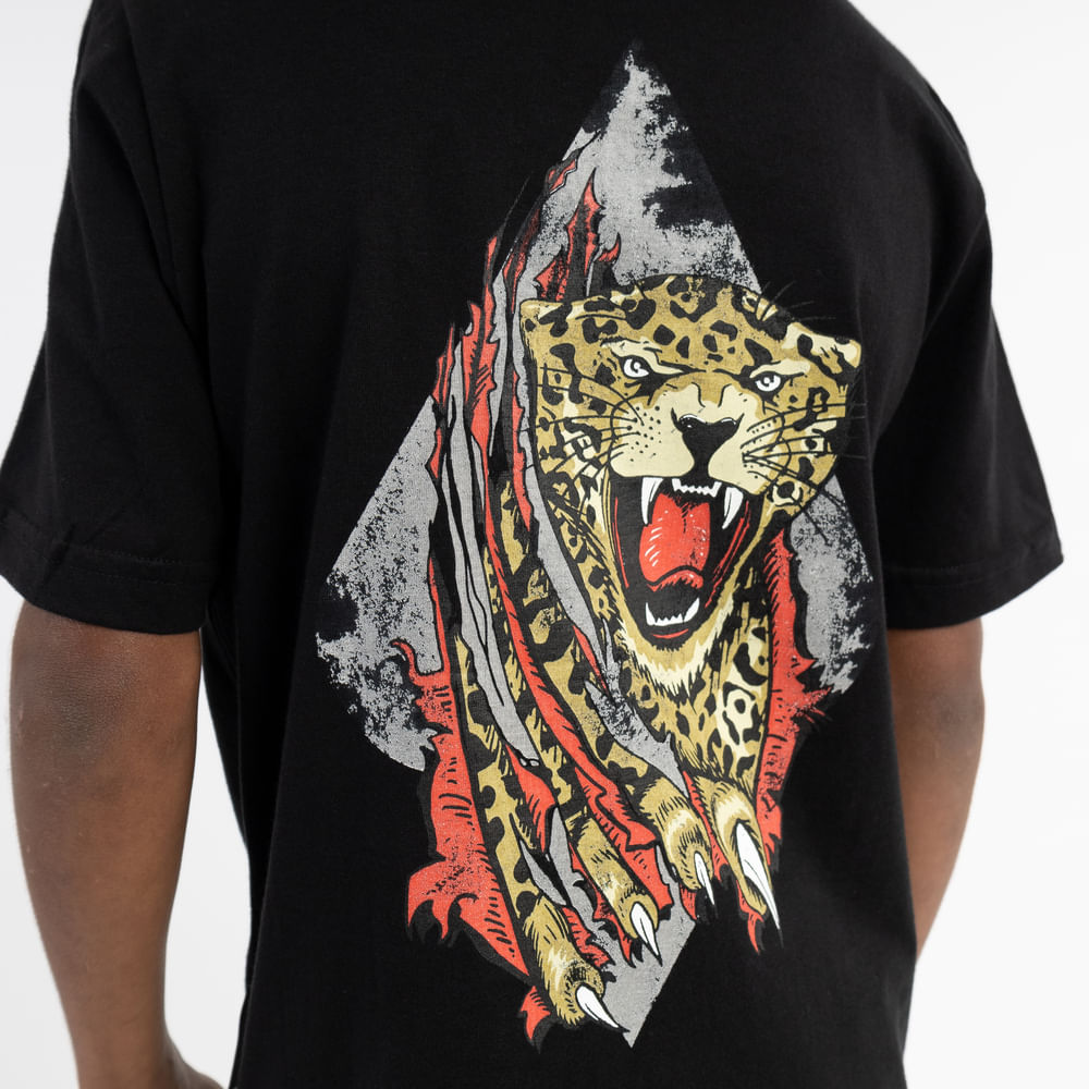 Camiseta Juvenil MCD Onça Pintada Espada
