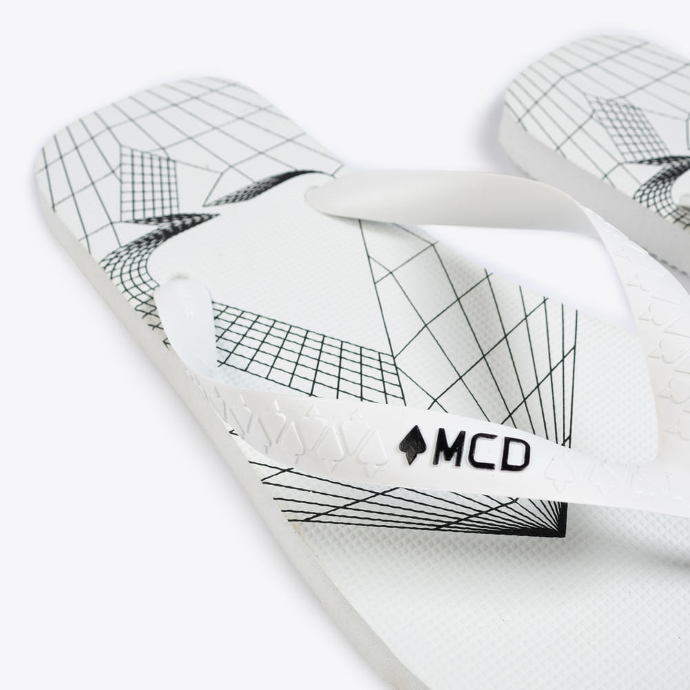 Chinelo Mcd Flip-Flop Cromo