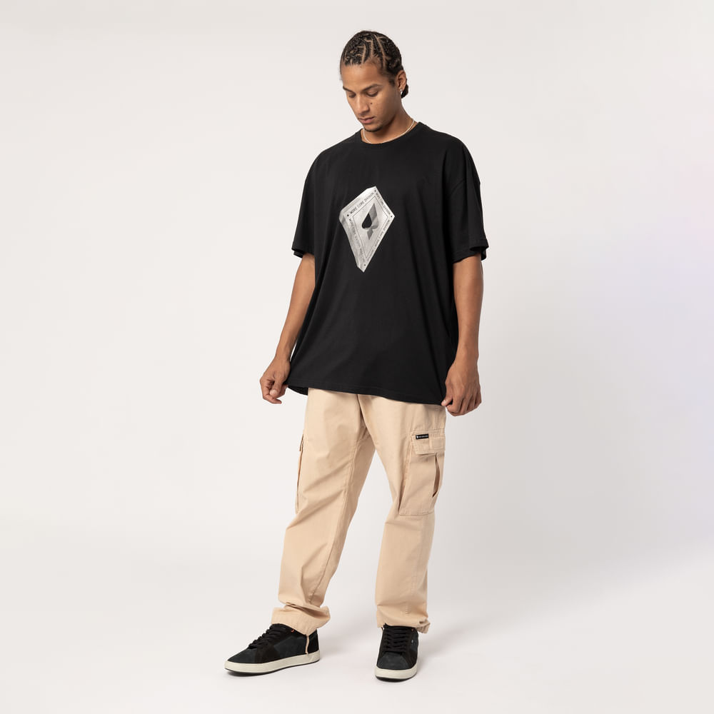 Camiseta Oversized MCD Pipa Cromo
