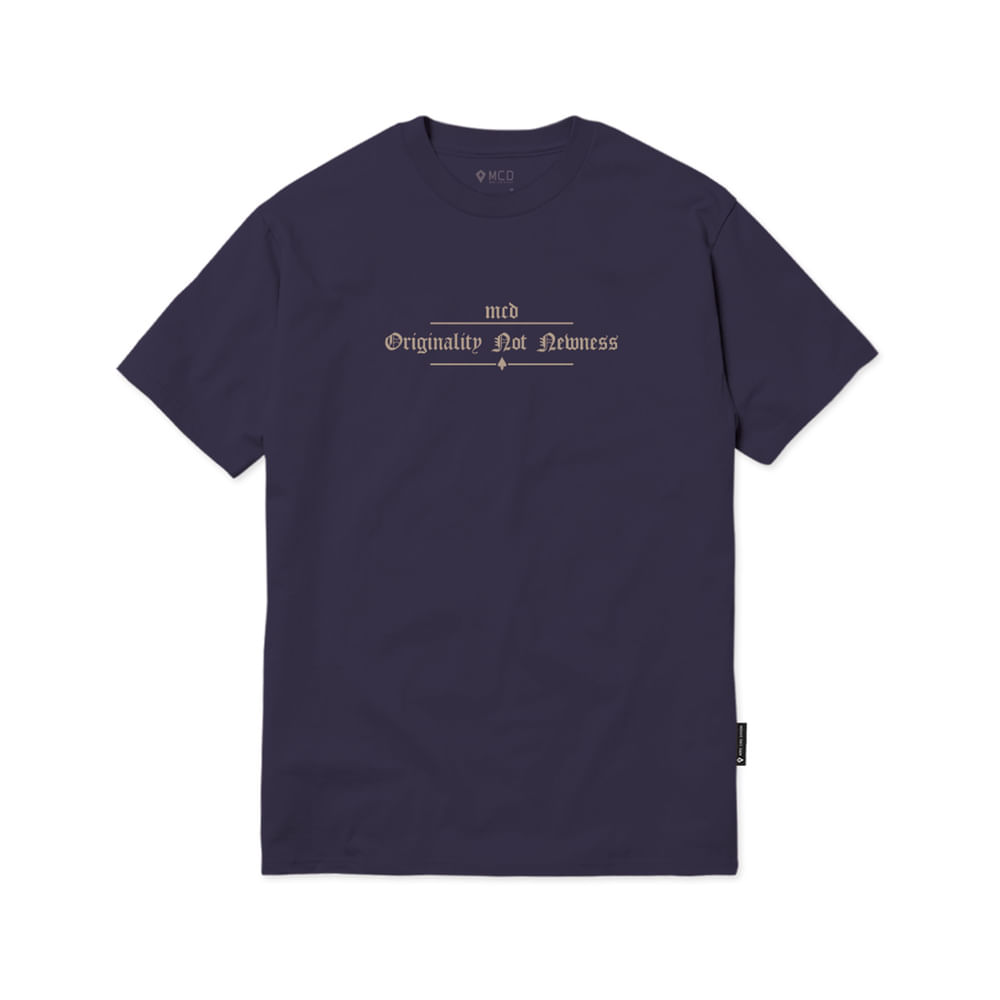 Camiseta Regular MCD Originality Not Newness