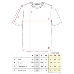 Camiseta Oversized MCD Espada Rosas Correntes