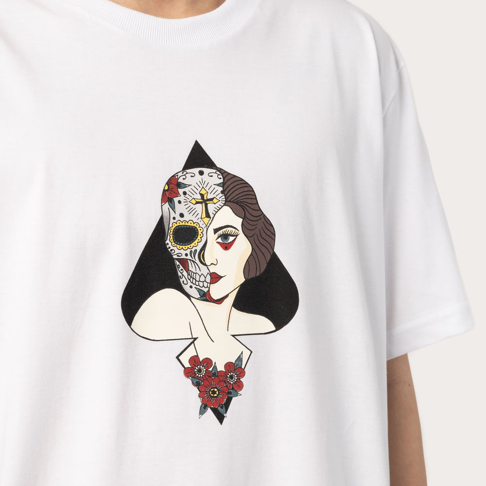 Camiseta Regular MCD Folklore Máscara