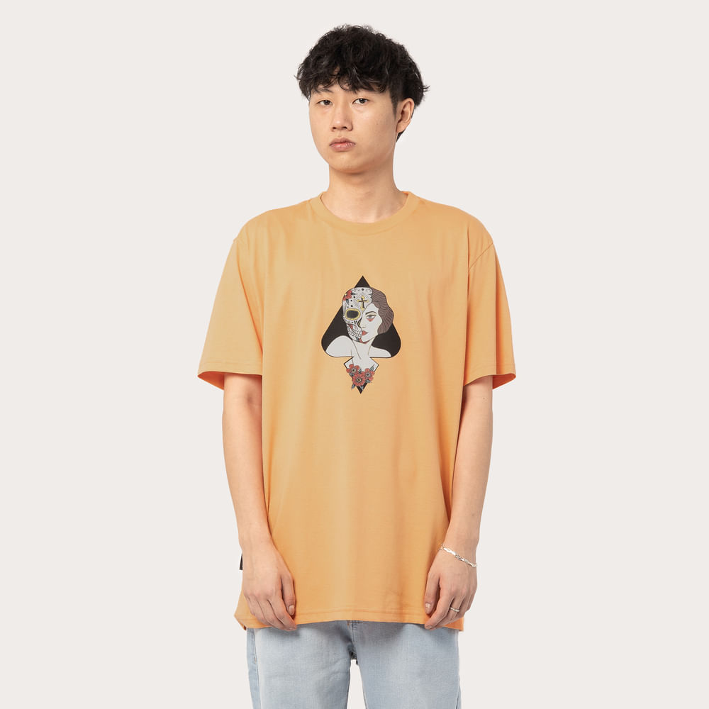 Camiseta Regular MCD Folklore Máscara
