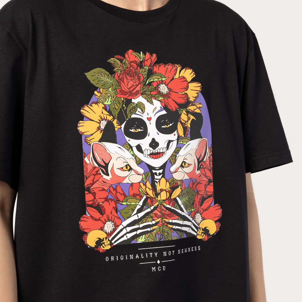 Camiseta Regular MCD Dia De Los Muertos