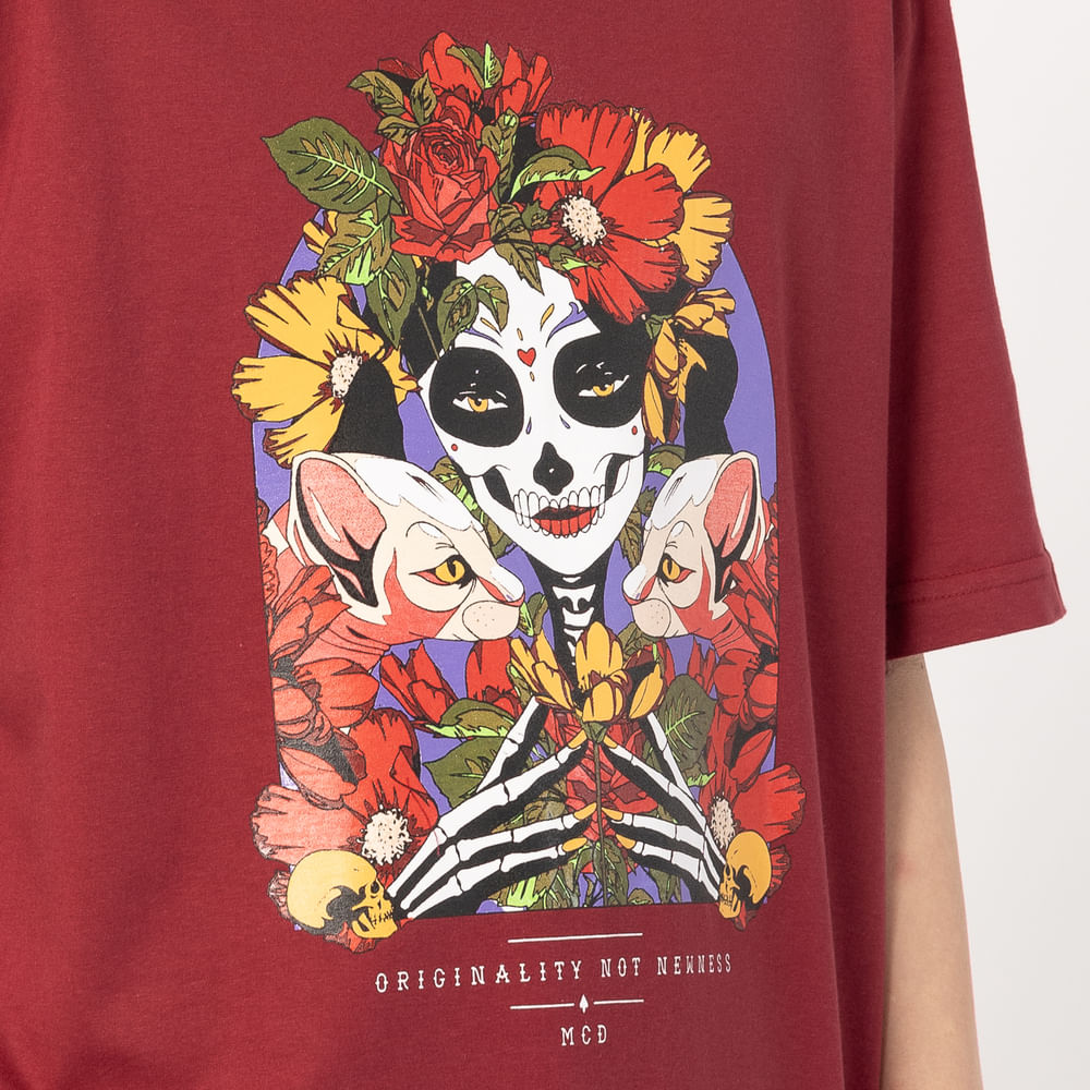 Camiseta Regular MCD Dia De Los Muertos