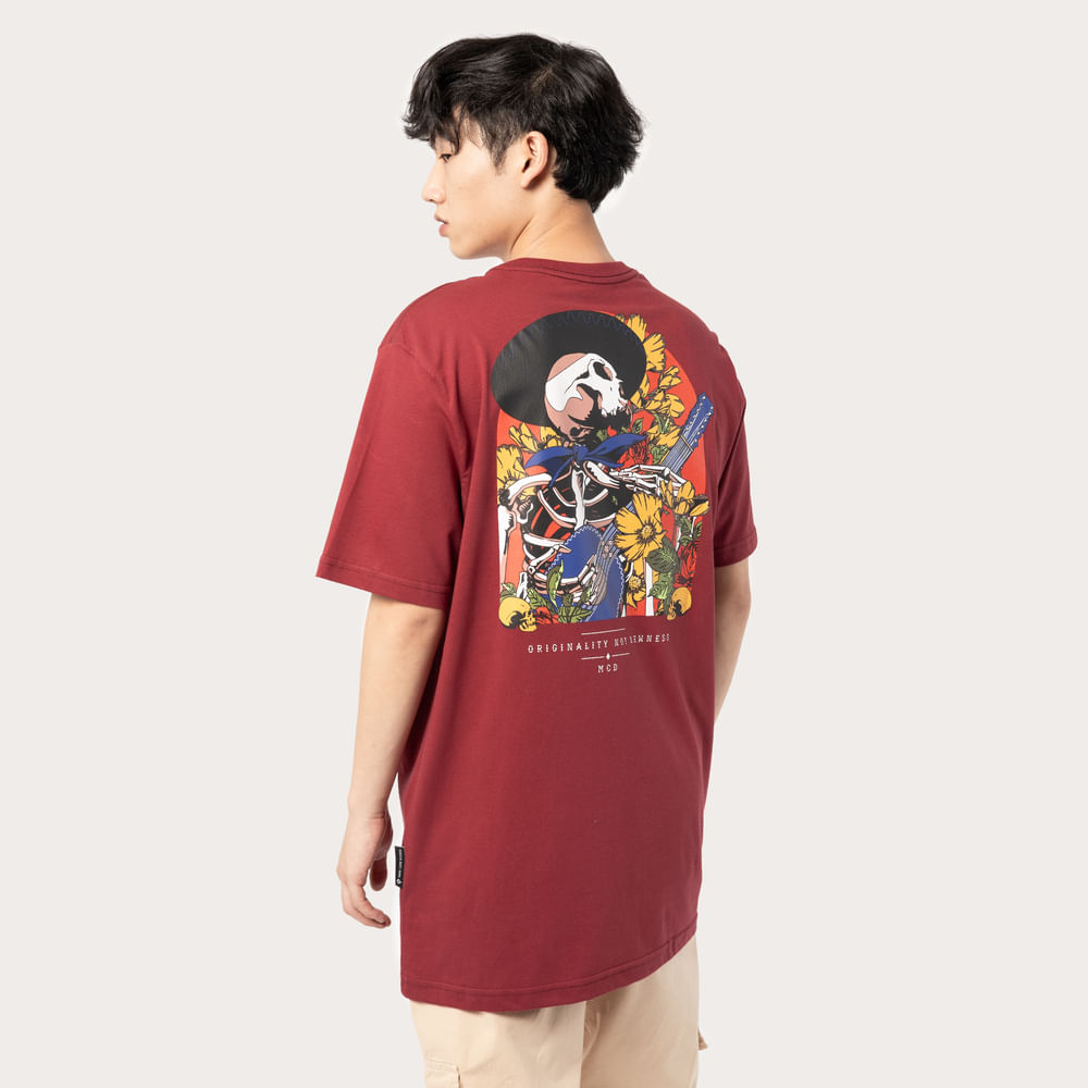 Camiseta Regular MCD Dia De Los Muertos Mex