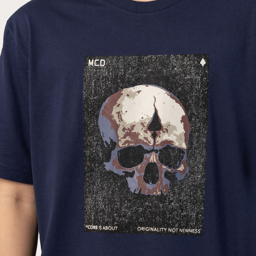 Camiseta Regular MCD Calavera Originality