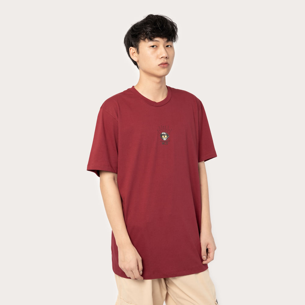 Camiseta Regular MCD Olho Gato Folklore