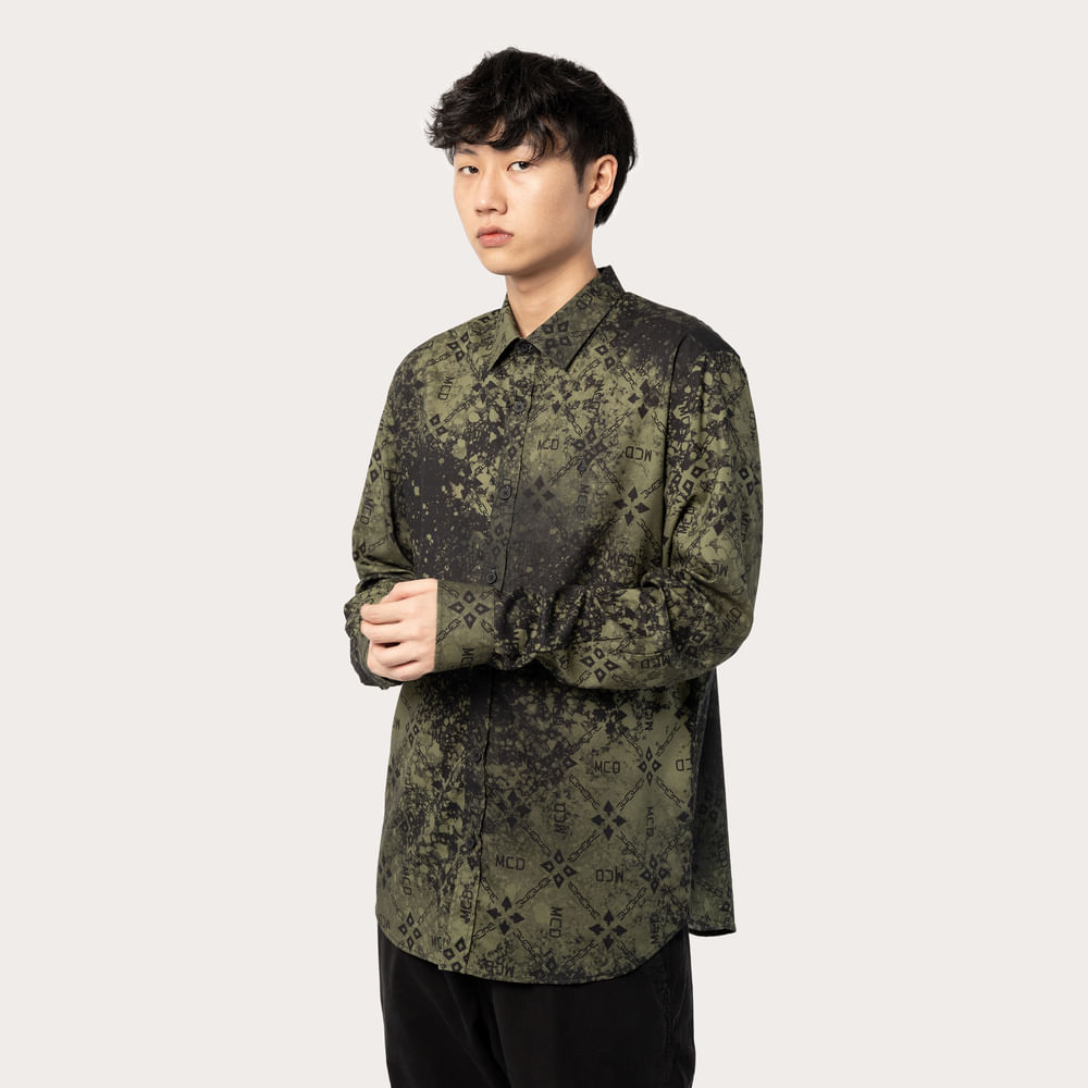 Camisa Manga Longa Regular MCD Logomania