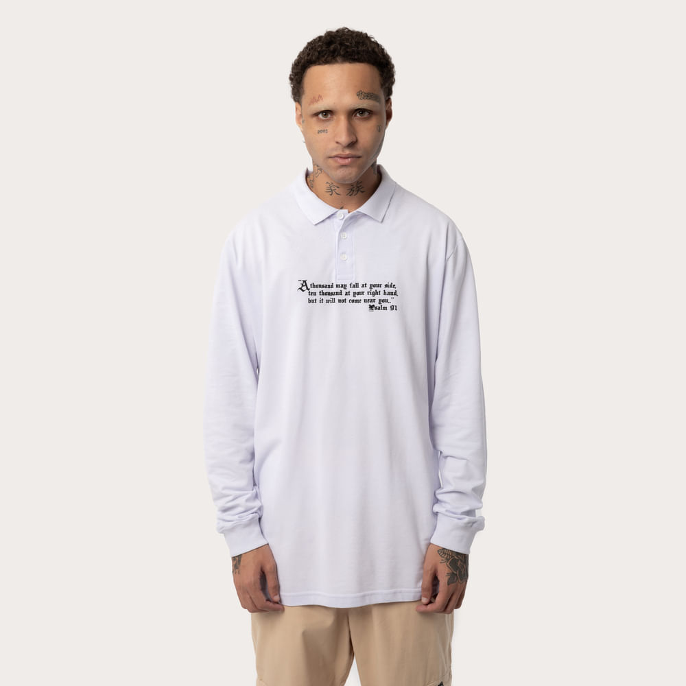 Polo Manga Longa MCD Salmo 91