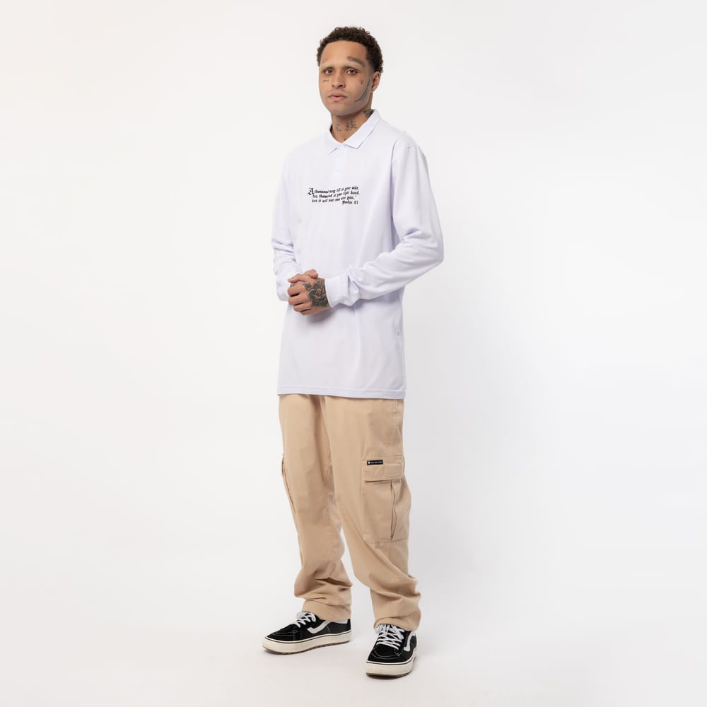 Polo Manga Longa MCD Salmo 91