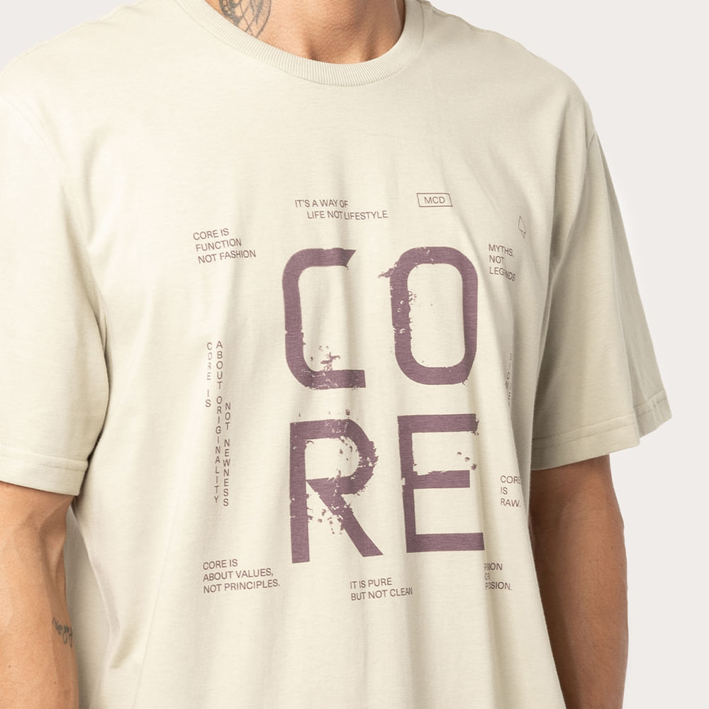 Camiseta Regular MCD Core Submerso