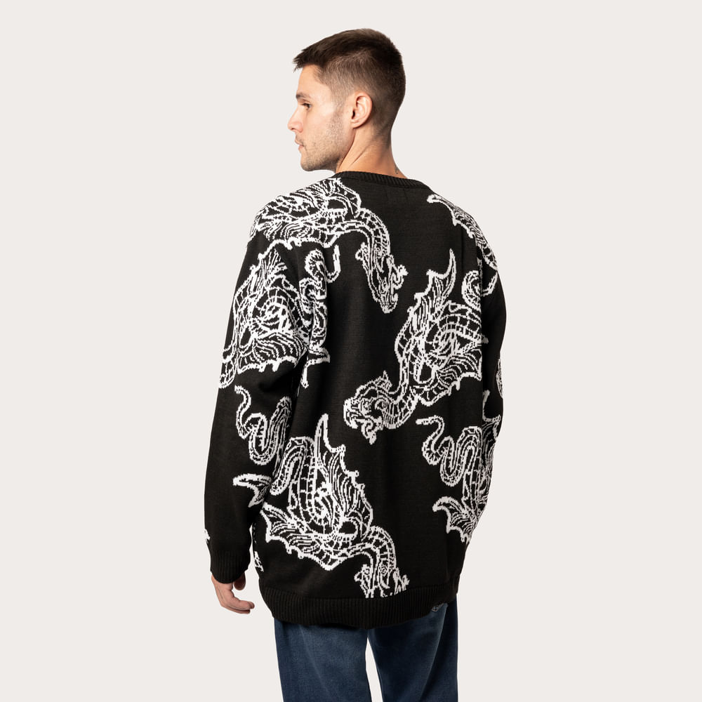 Suéter Jacquard MCD Leviathan