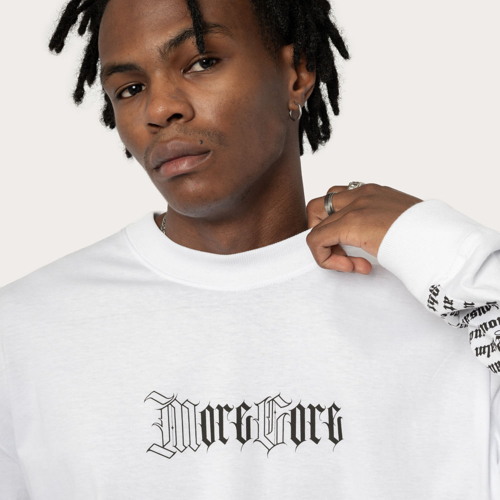 Camiseta Especial Manga Longa  Box Fit MCD Salmos