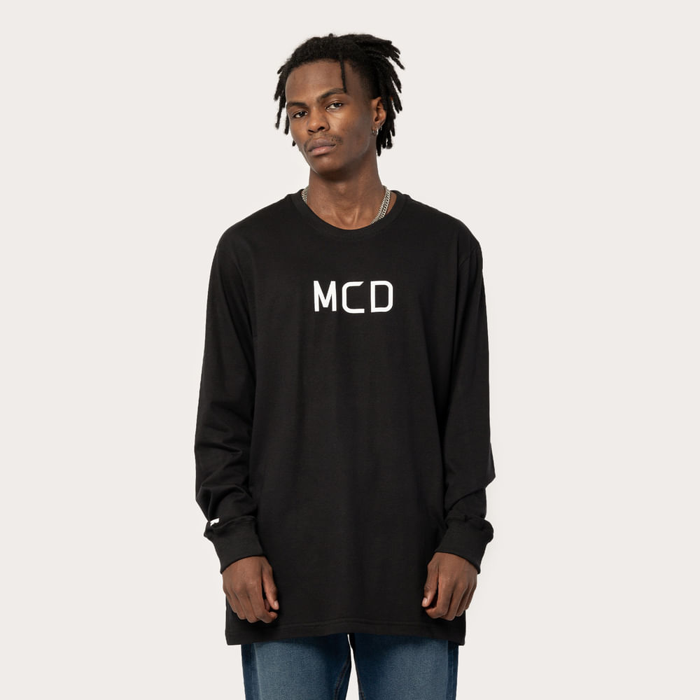 Camiseta Regular Manga Longa MCD