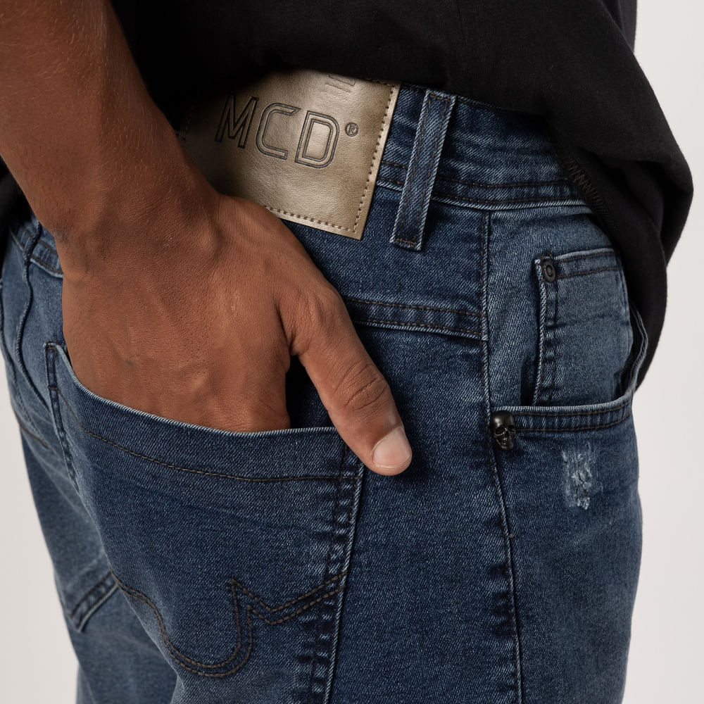 Calça Jeans Skinny Fit MCD