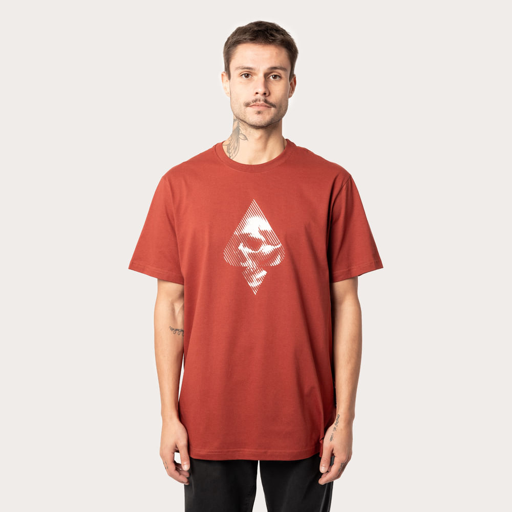 Camiseta Regular MCD Skull Linhas