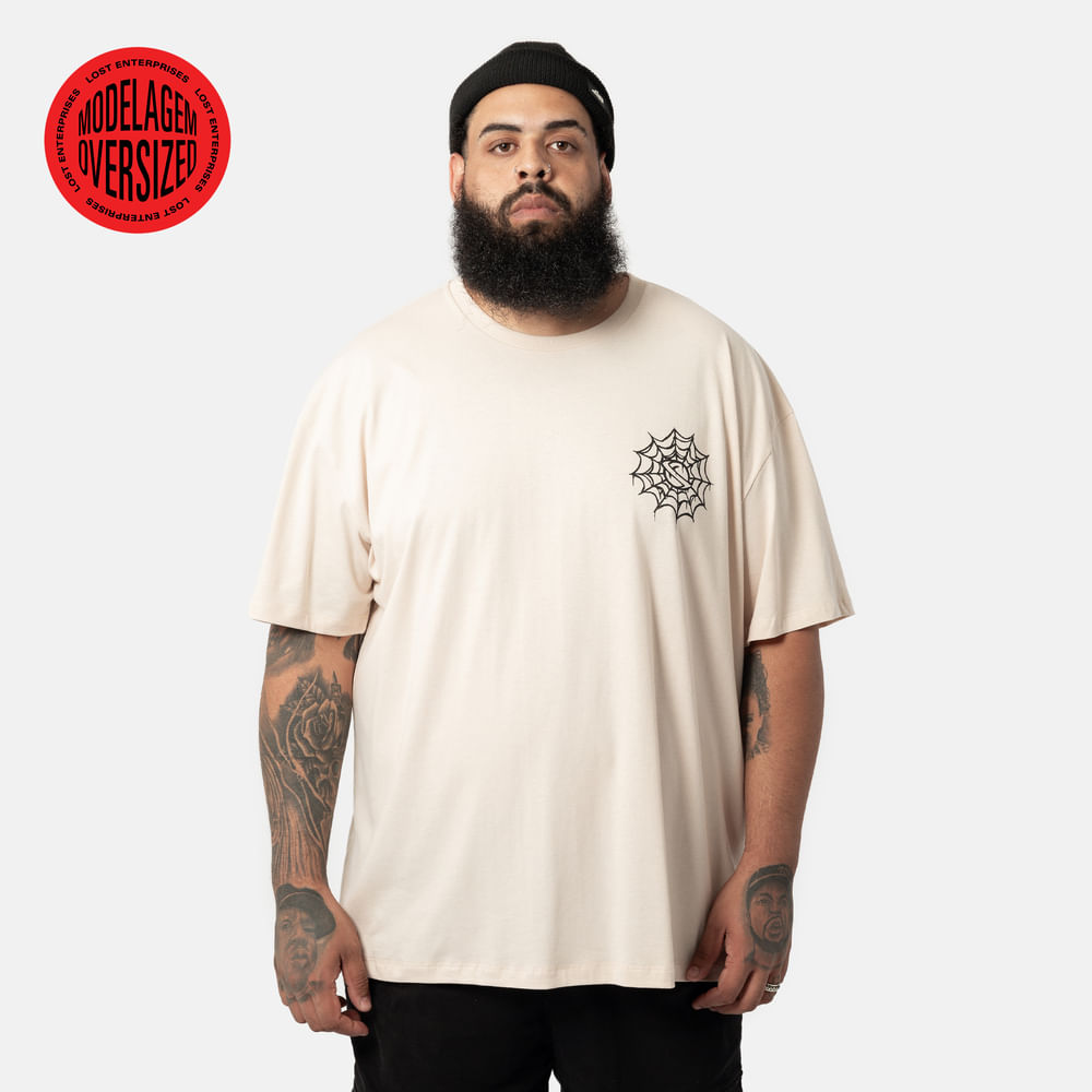 Toshioprint T-Shirt-Spider-Oversized-