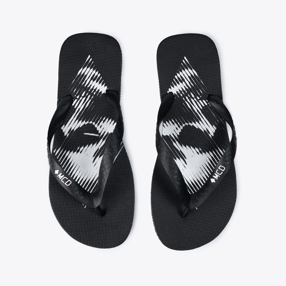 Chinelo De Dedo MCD Skull Linhas