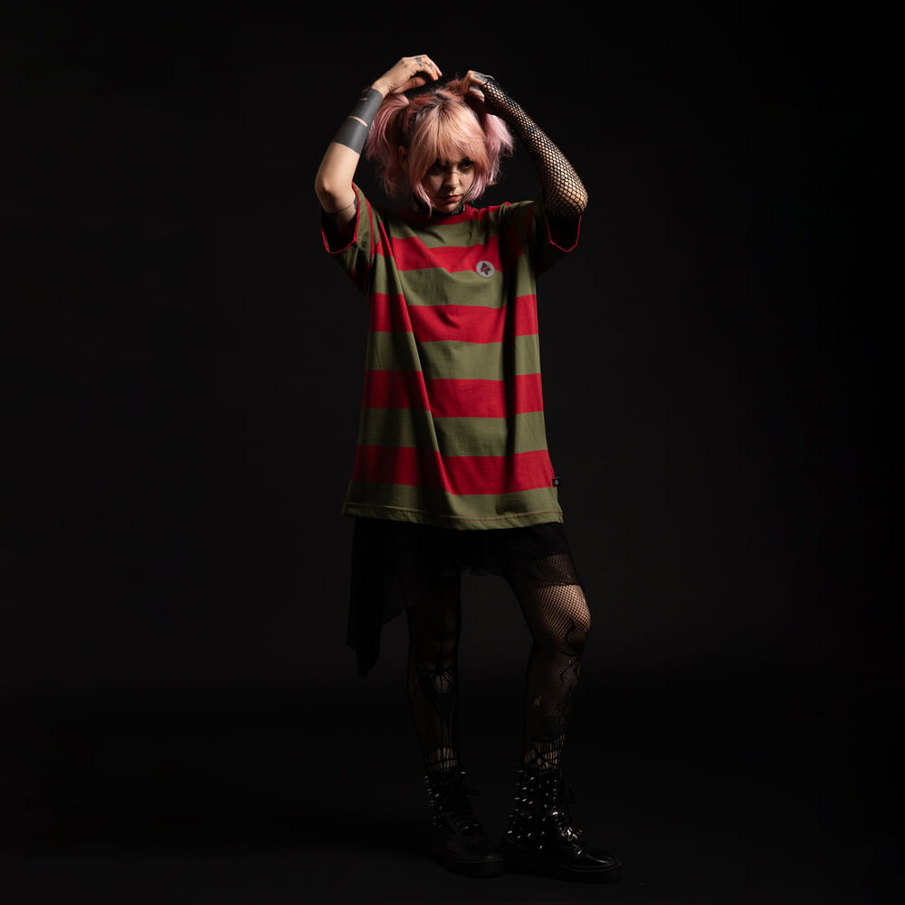 Camiseta Especial MCD Full Print Stripes Fred