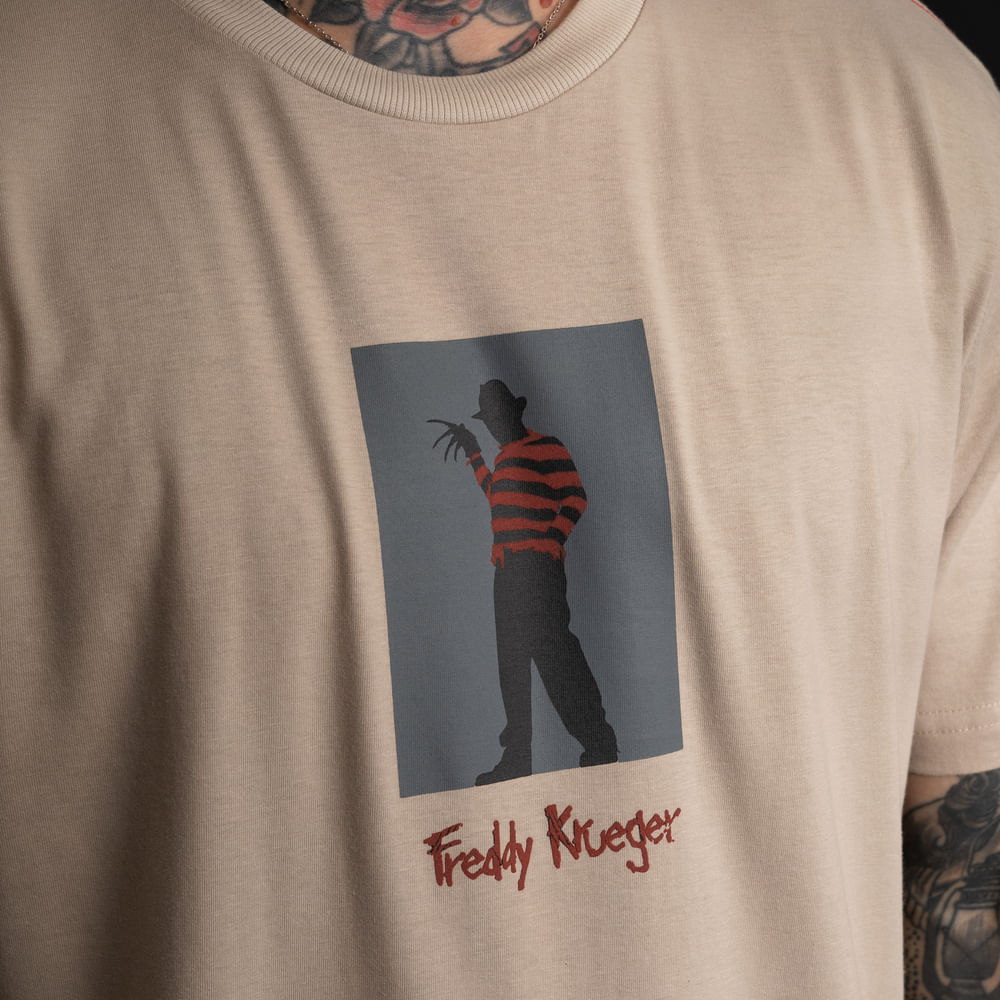 Camiseta Regular MCD Freddy Krueger