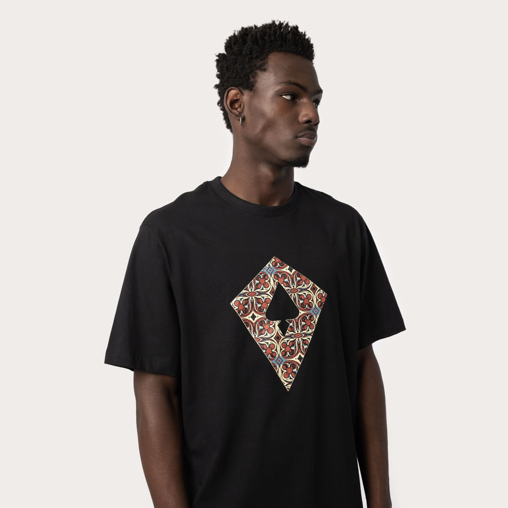 Camiseta Regular MCD Pipa Vitral Textura