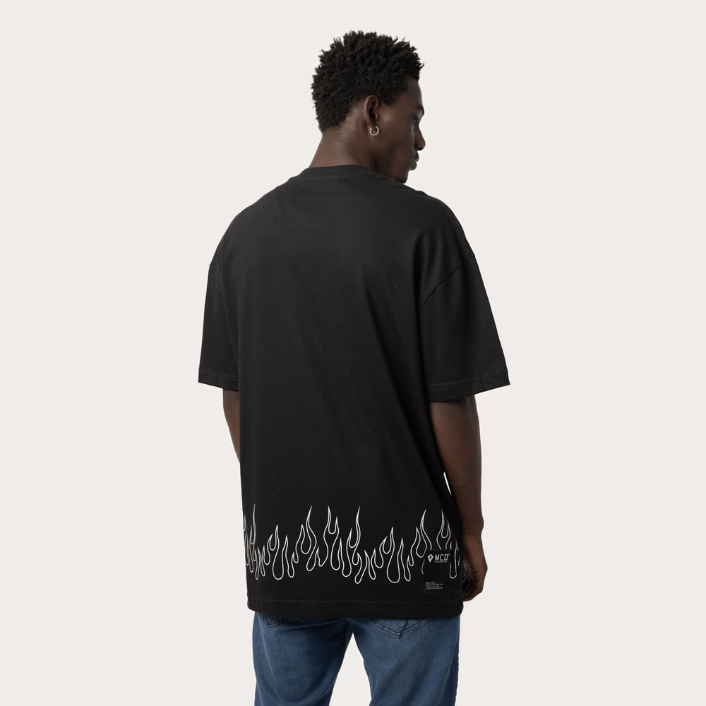 Camiseta Boxfit MCD Fogo Caligraffiti