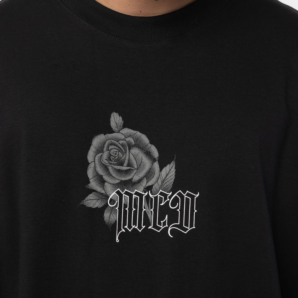 Camiseta Boxfit MCD Rose Caligraffiti