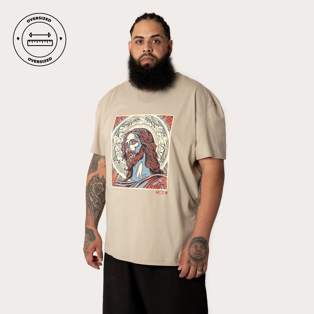 Camiseta Oversized MCD Cristo