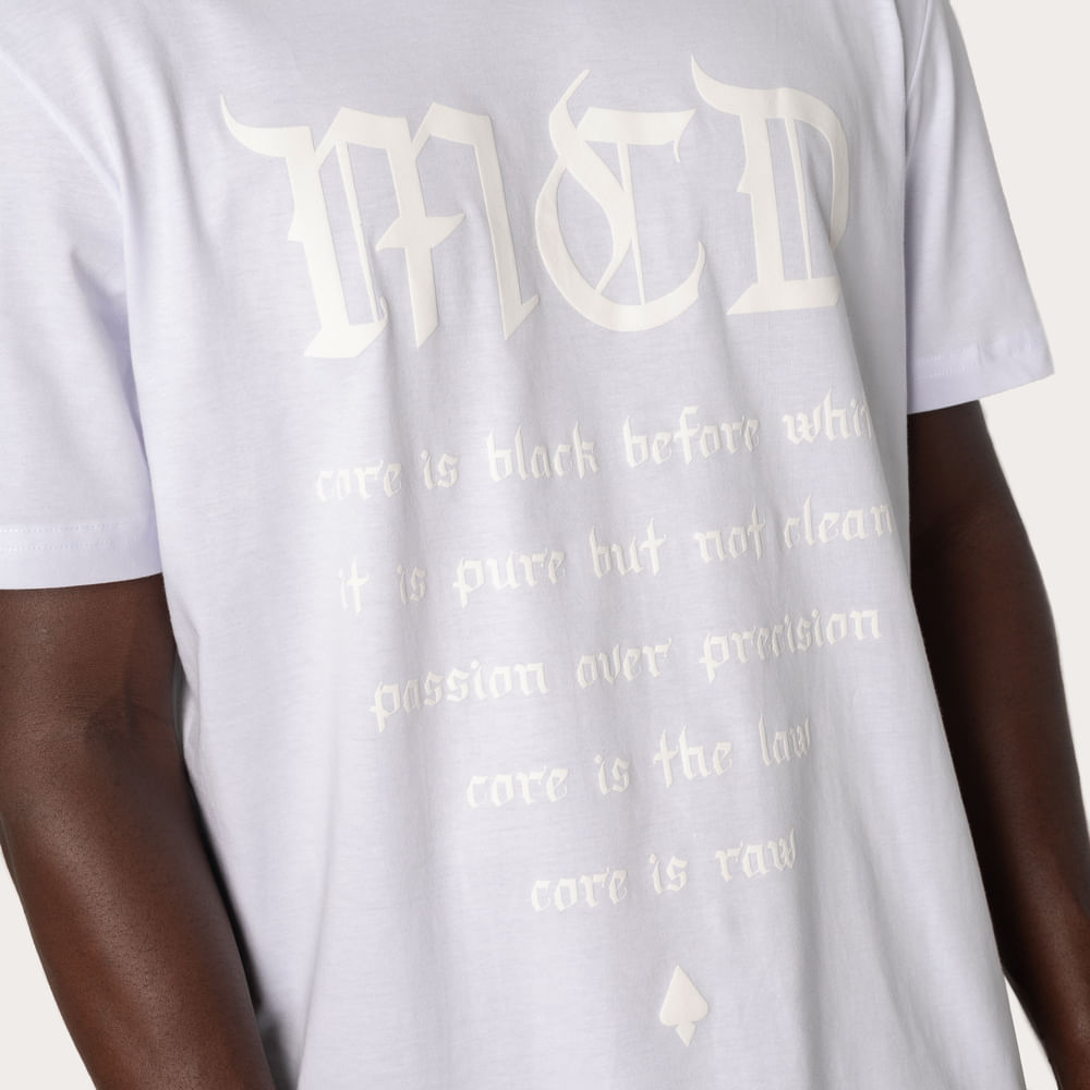 Camiseta Regular MCD Texto Core