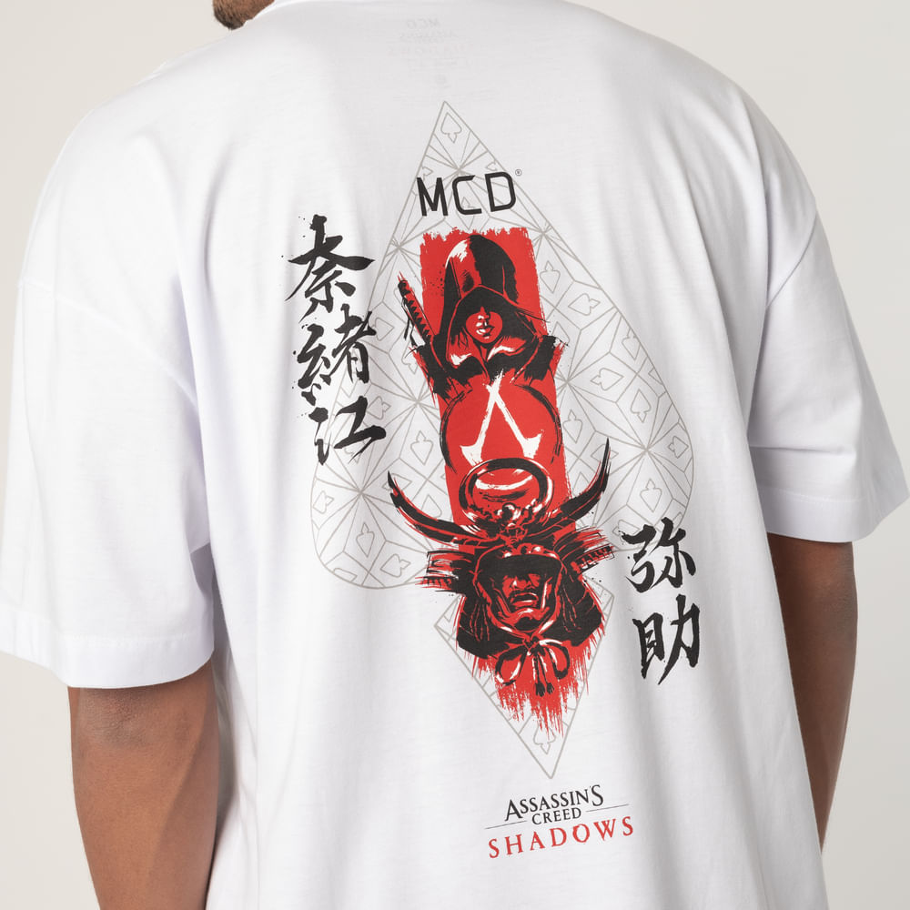 Camiseta Boxfit MCD X Assassin's Creed - Aviamentação Espada Ink