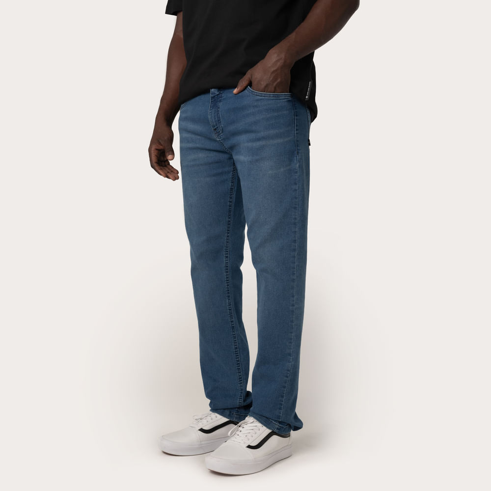 Calça Jeans Slim Fit MCD