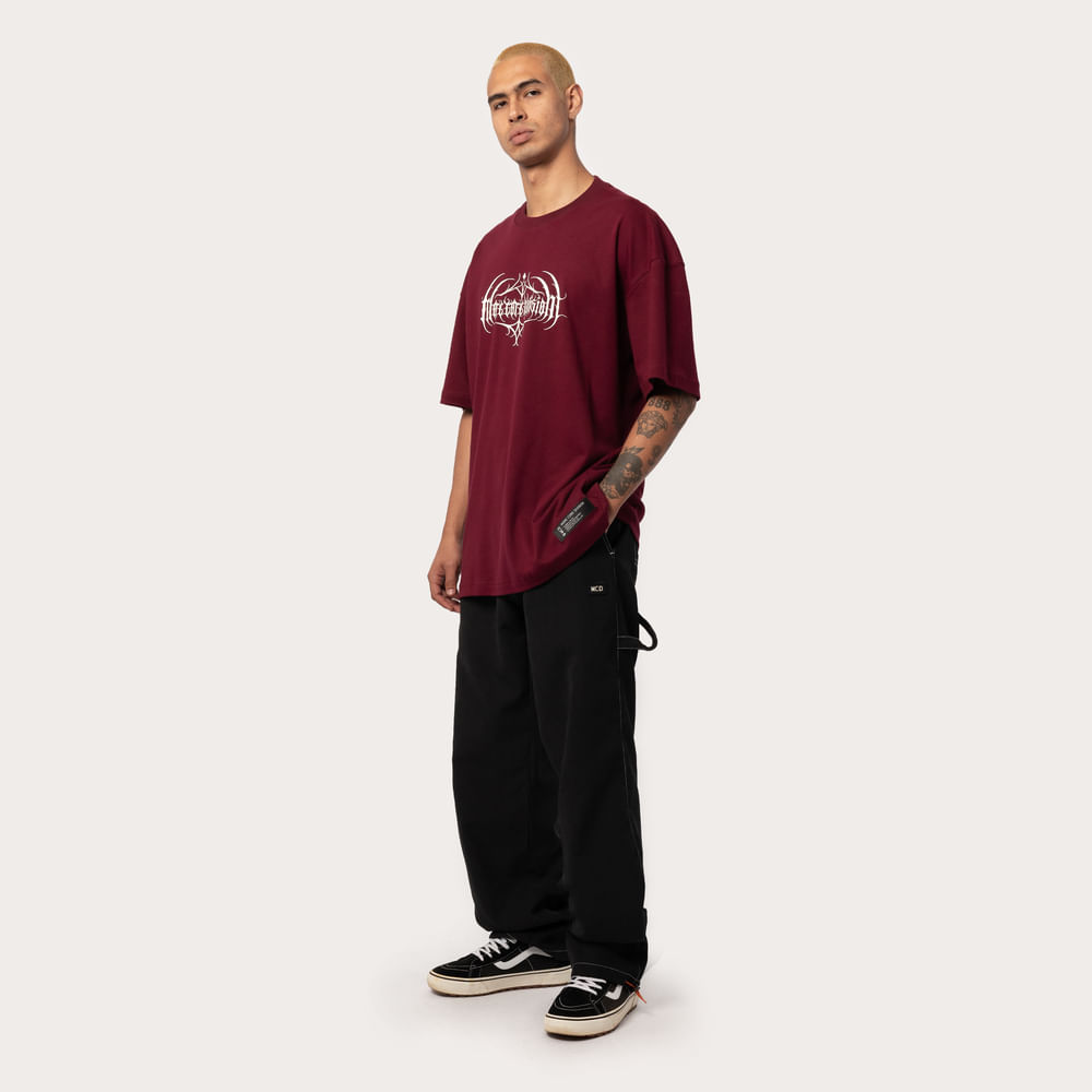Camiseta BoxFit MCD Caligraffiti
