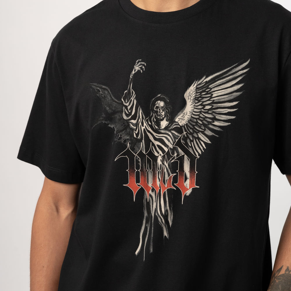 Camiseta Regular MCD Caveira Anjo
